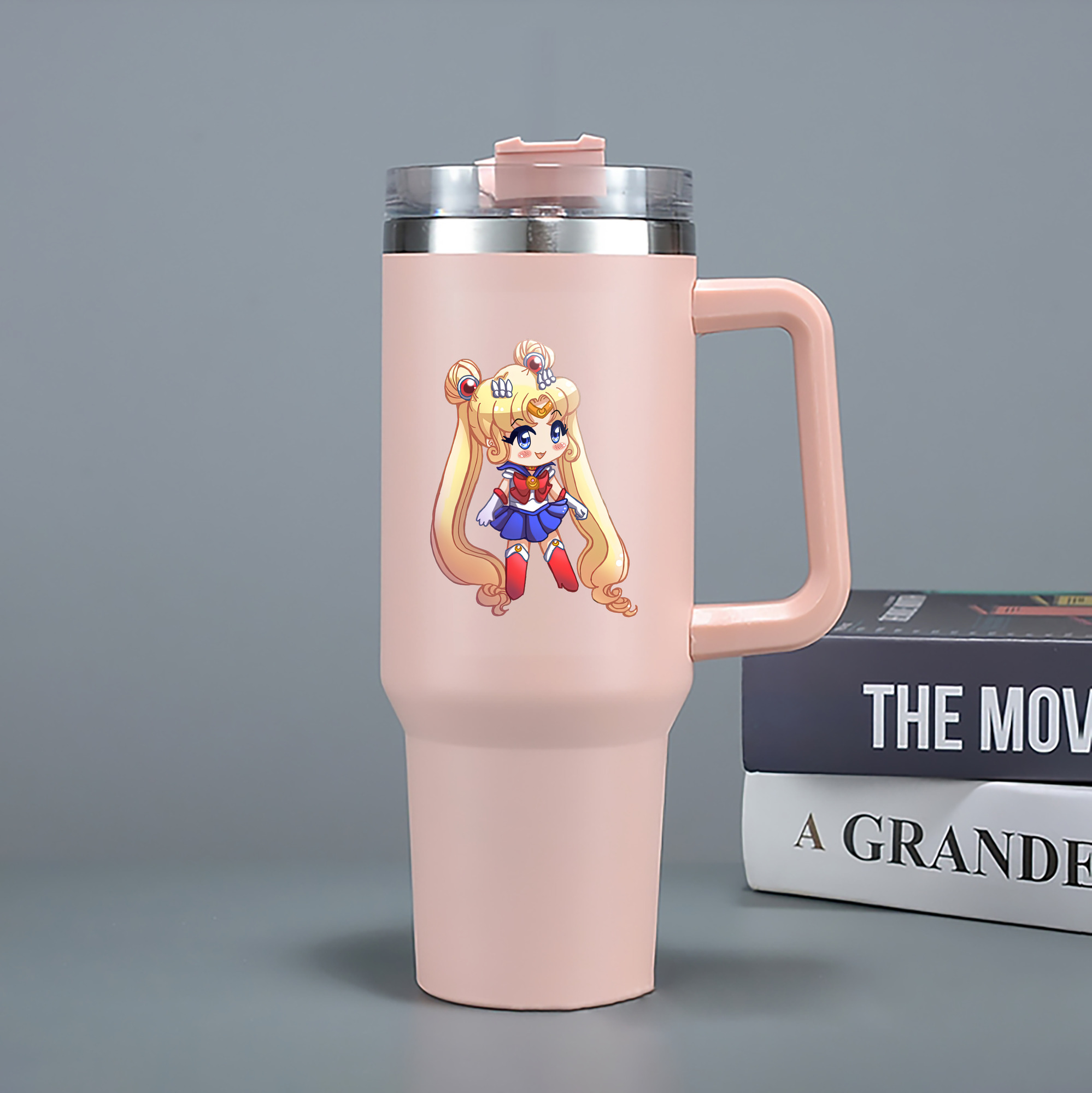 （画像用） 美少女戦士セーラームーン 月野 うさぎ つきの うさぎ Sailor Moon Tsukino Usagi 1200mL車用タンブラー（カラープリント）